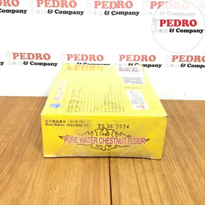 

Pan tang brand Pure Water Chestnut Flour 250 gram tepung kasyanye