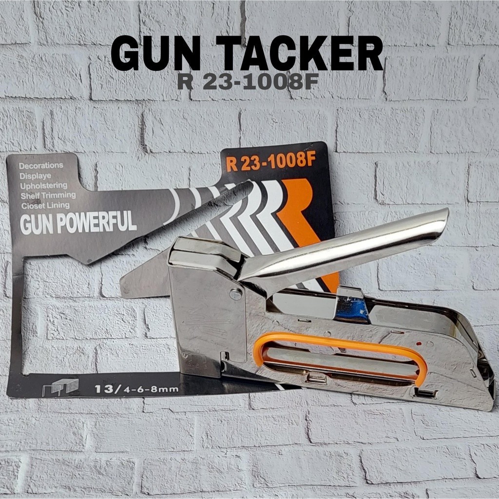 

Staples Tembak / Stapler Tembak Gun Tacker R 23-1008F