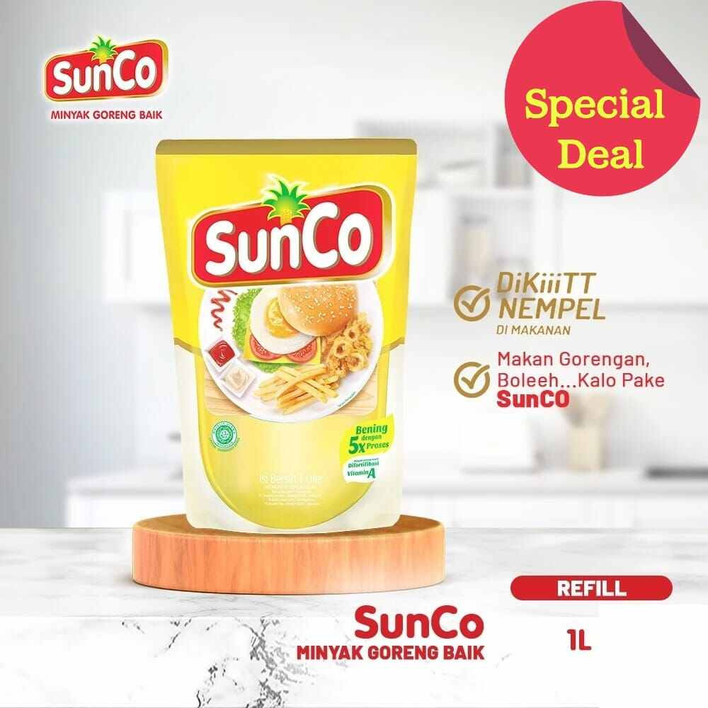 

MINYAK GORENG SUNCO KEMASAN 1LITER