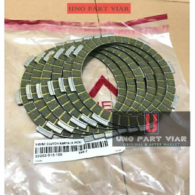 VIAR KAMPAS KOPLING VIAR KARYA ISI 6 original viar kampas kopling cross 150 200 isi 6 Roda 3