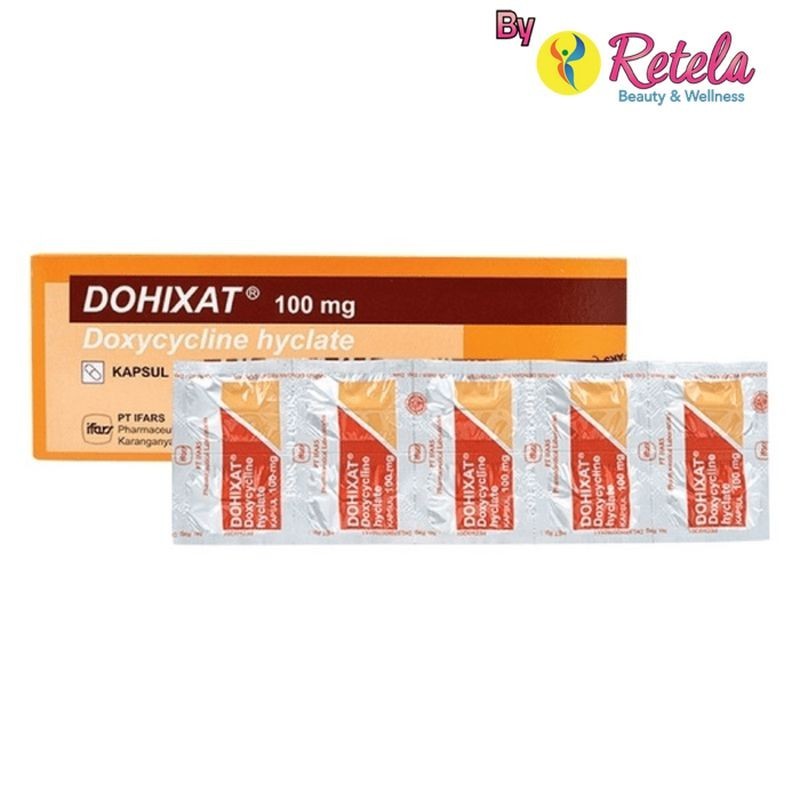 DOHIXAT 100MG CAPS STRIP 10'S / DOXYCYCLINE