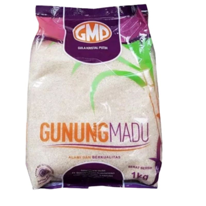 

gula premium GMP 1kg / gula pasir gmp kemasan 1kilo