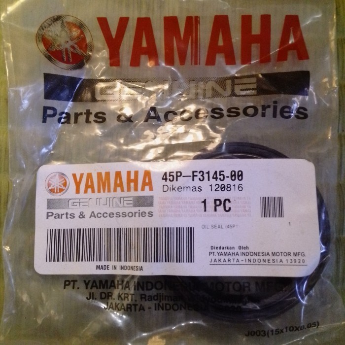 Oil seal shock depan YAMAHA BYSON / R25 / MT25 . ORIGINAL YGP