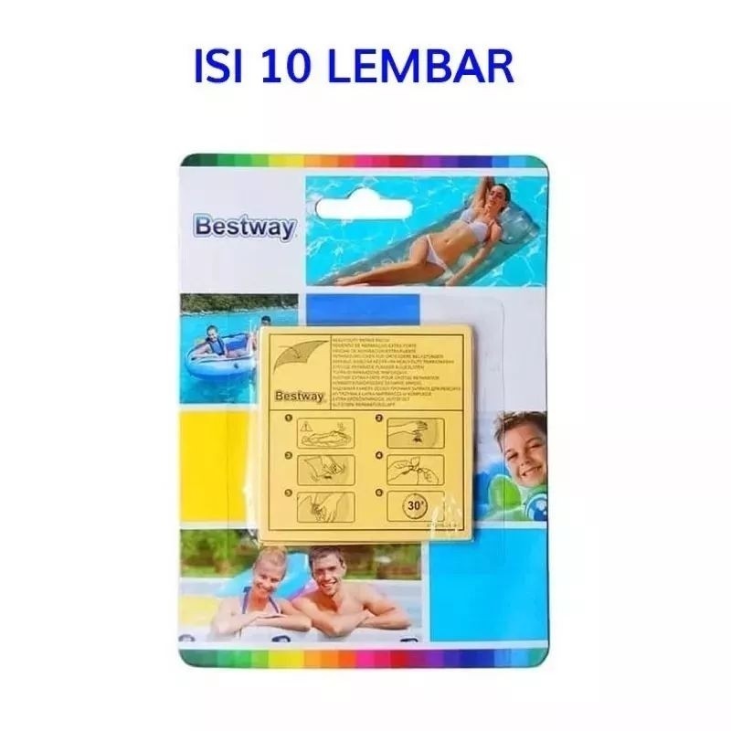 BHZ Lem Bestway Repair Patch Lem Tambal Pelampung Kolam Renang /Lem