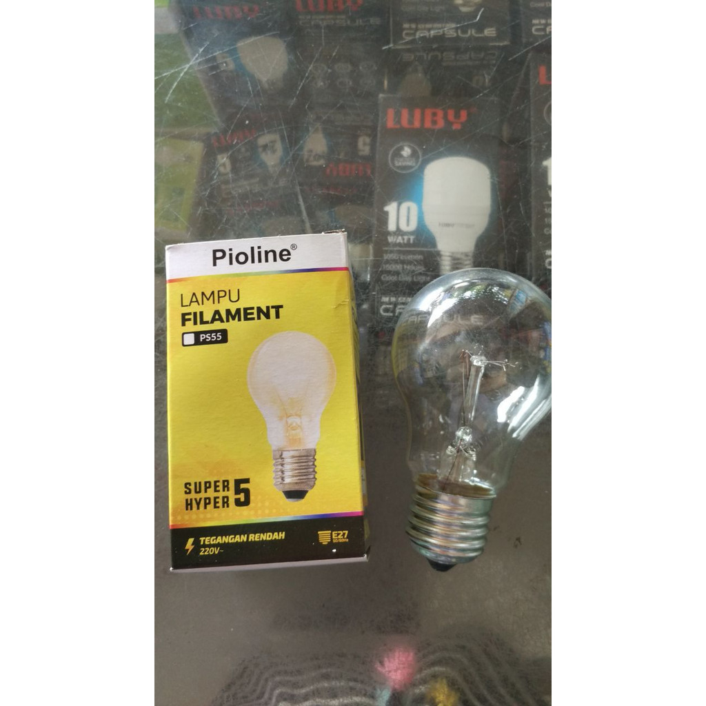 Bohlam Pijar PIOLINE 5Watt 5 Watt Lampu Pijar PIOLINE 5W Super Hyper 5 - PS55