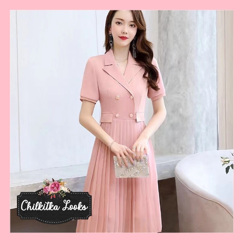 CHILKITKA LOOKS SELEBGRAM OUTFIT dress wanita korea dress hitam kerja wanita kantor/dress korea/dres