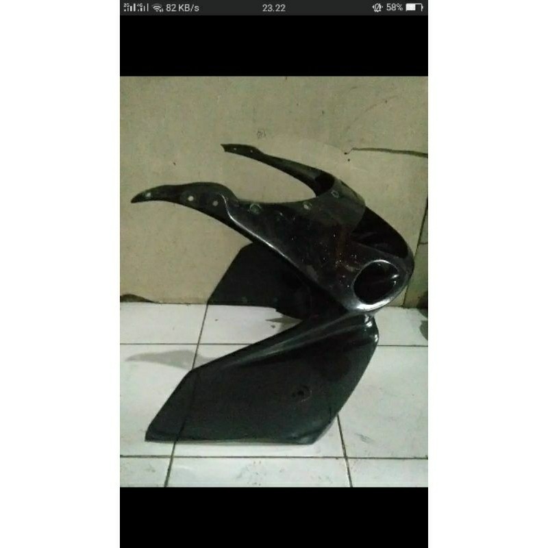 cover body depan  Kawasaki Ninja Rr old carbon kevlar