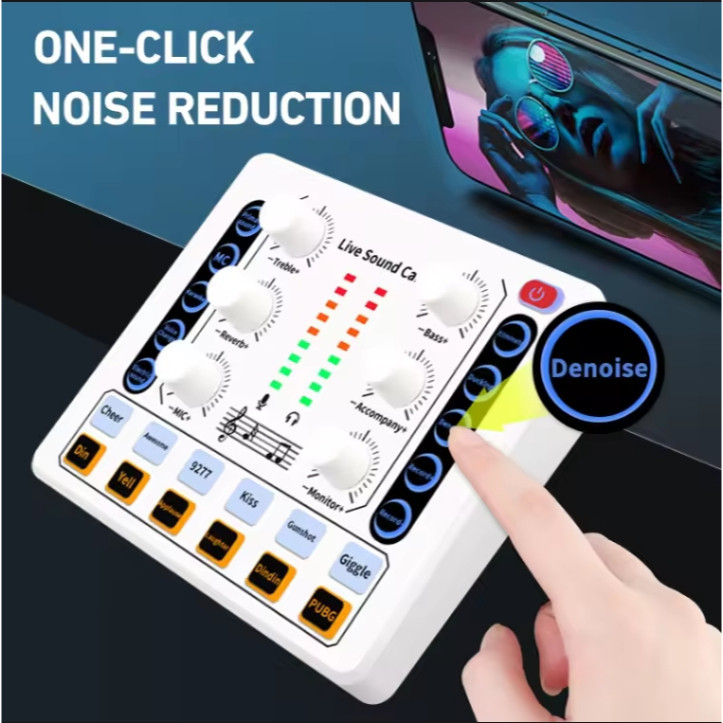 MKC KIMISO Live Karaoke Soundcard Pro M8 Bluetooth