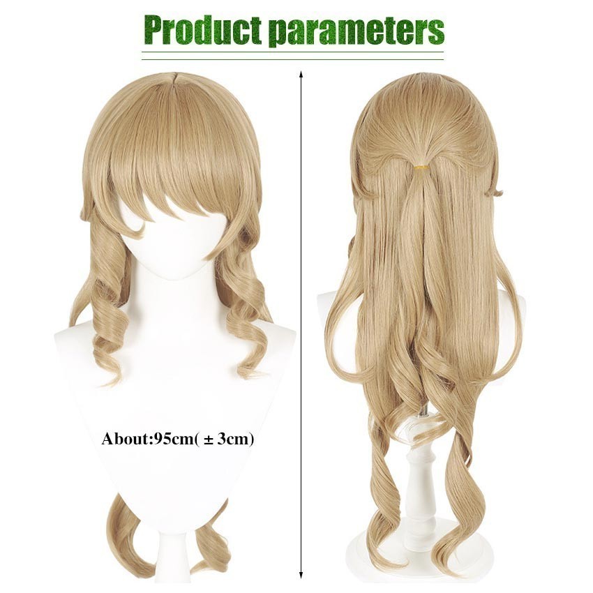 ZENID Navia wig - Wig navia - Genshin Impact Navia Wig Genshin Impact Cosplay