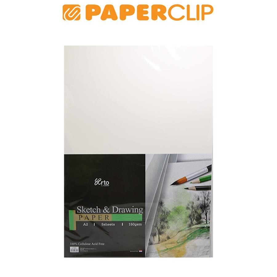 

KERTAS GAMBAR ARTO SKETCH & DRAWING A2 150G 80-36322-7 5S