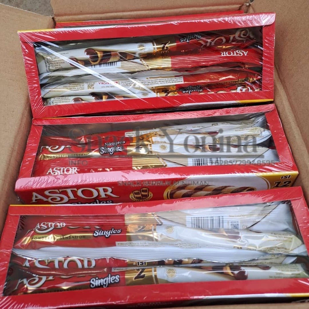 

Astor Singles Wafer Stik 12 pcGratis Ongkir & COD