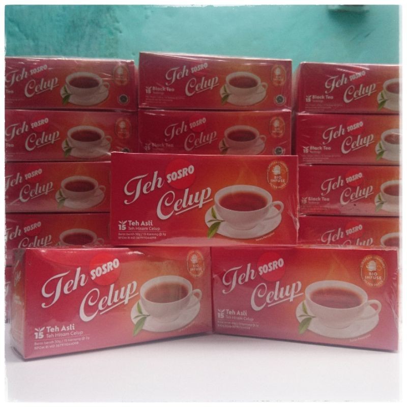 

TEH CELUP SOSRO 1 BOX ISI 15s