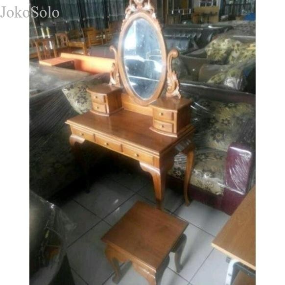 

Termurah MJ MEJA RIAS UKIR MEJA RIAS ULIR KAYU JATI- Natural - Natural murah