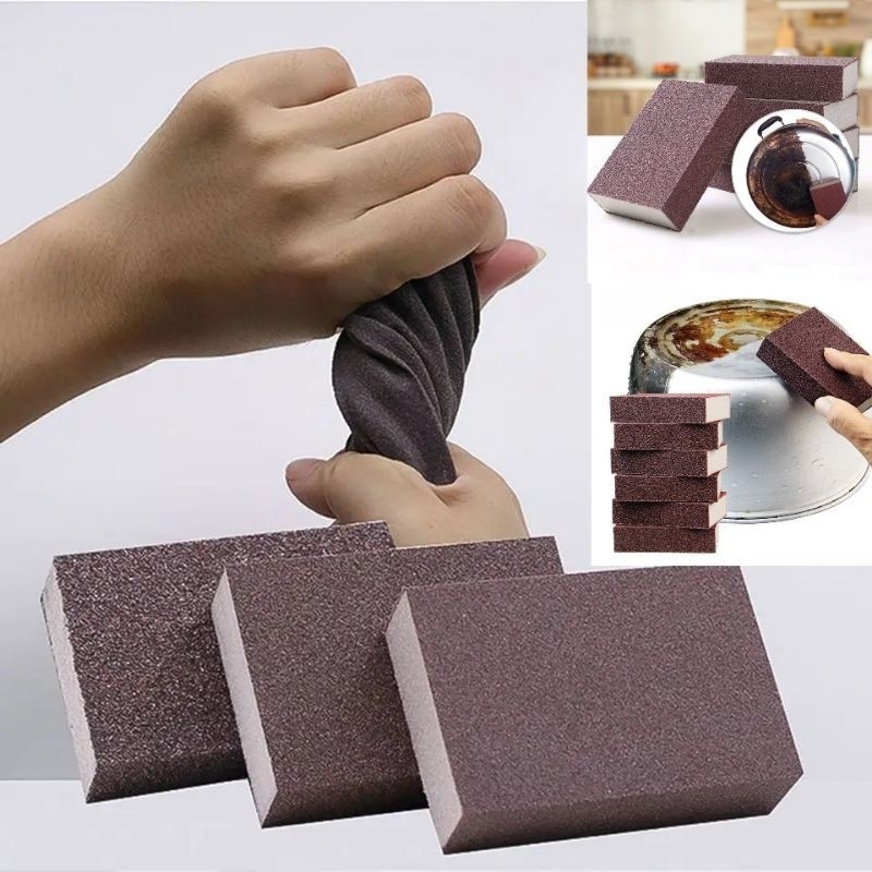 SPONS AJAIB SPONS SIKAT PANCI KARATAN SPONS PEMBERSIH PANCI SPON PEMBERSIH KERAK NODA WAJAN/PANCI