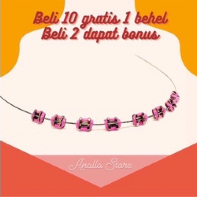 (COD) [ BISA COD ] BEHEL LEPAS PASANG POWER O dan  // SATU BEHEL // Behel Fashion ORIGINAL~ Behel Je