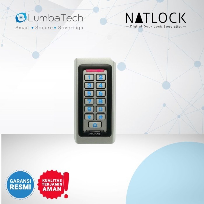 

Natlock - Paket Akses Kontrol Door Access Control Dropbolt RFID 125KHz
