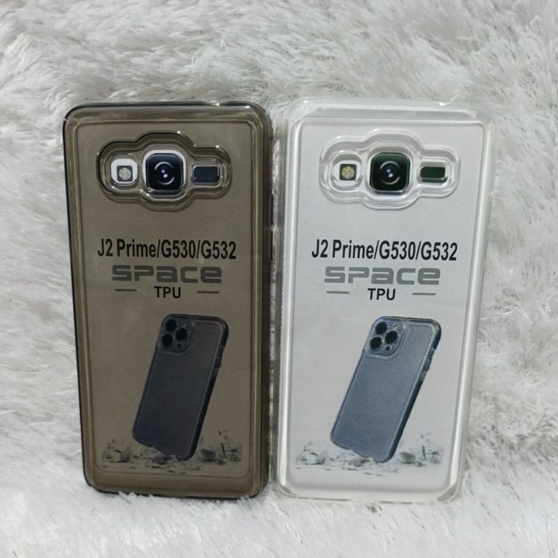 Softcase Bening SAMSUNG J2 PRIME G530 G532 Silikon clear bening Trasparan pelindung belakang HP Fari