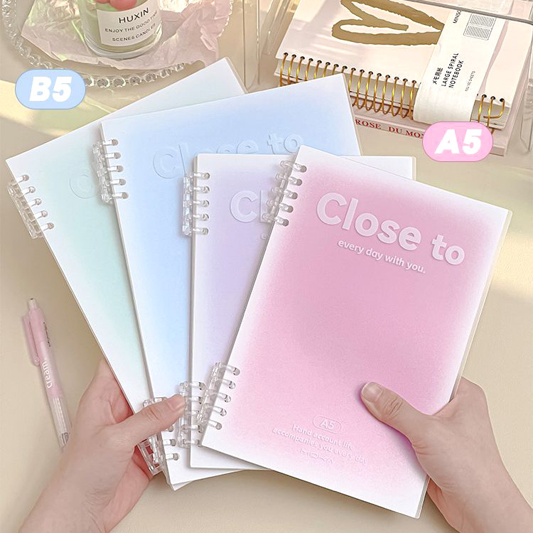 

Winzige Notebook Buku Lucu Binder A5 B5 Notebook Aesthetic Korea Binder Kuliah Buku Catatan Buku Tulis Sekolah Alat Tulis Stationery