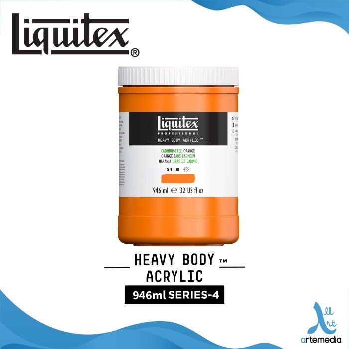 

Cat Akrilik Liquitex Heavy Body 946ml Series 4 Acrylic Color Paint