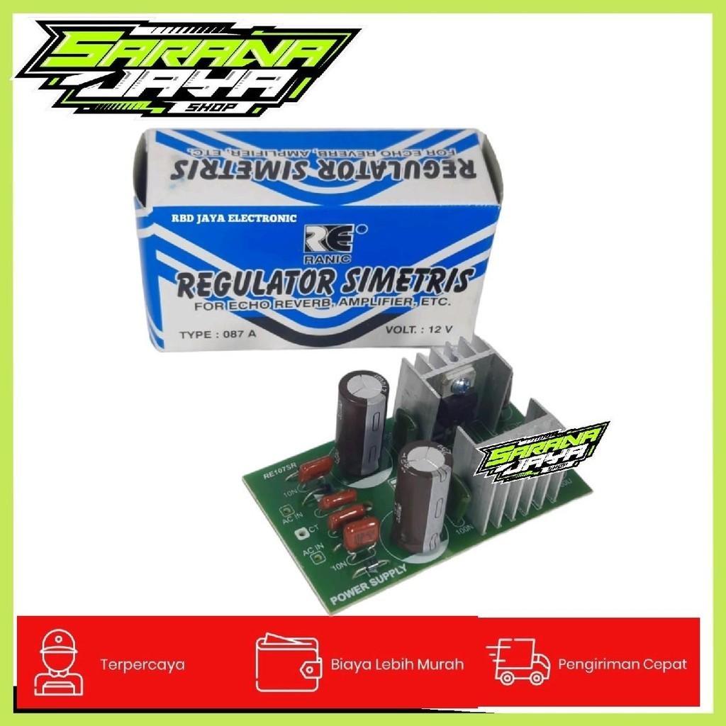 KIT PSU Regulator Simetris 12V CT Ranic