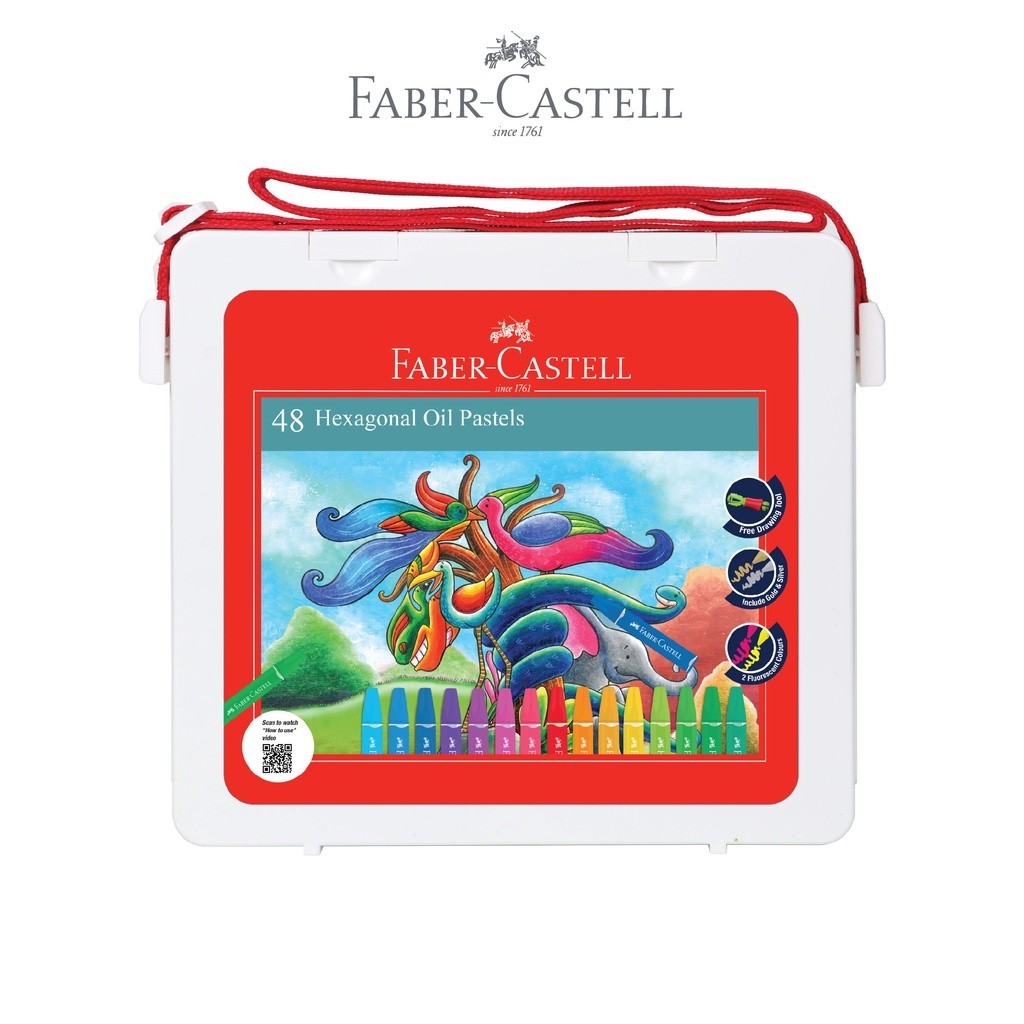 

Faber-Castell Hexagonal Oil Pastell