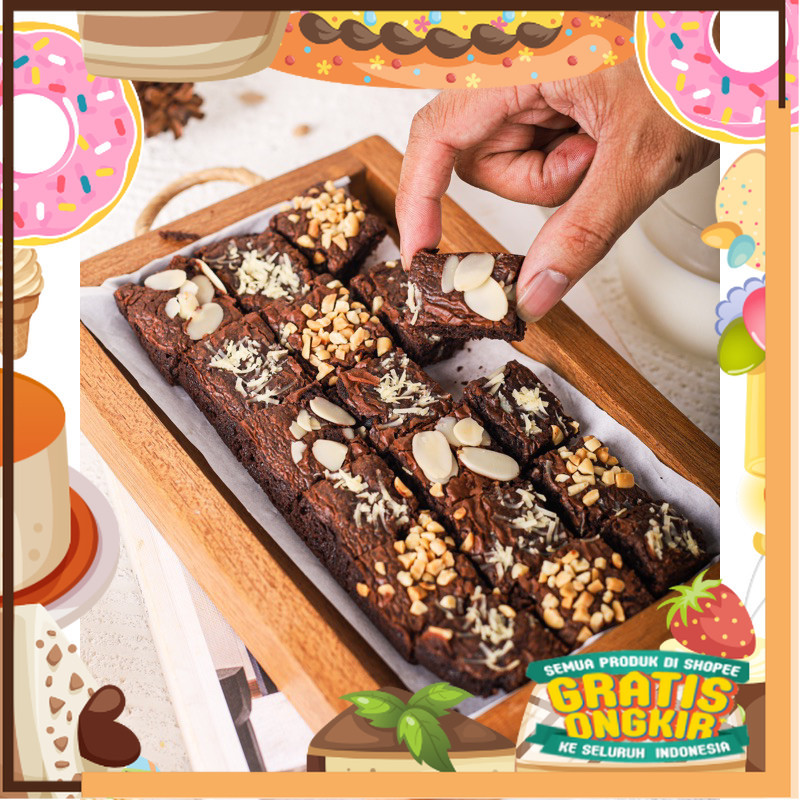 

fudgy brownies/ King J Snack