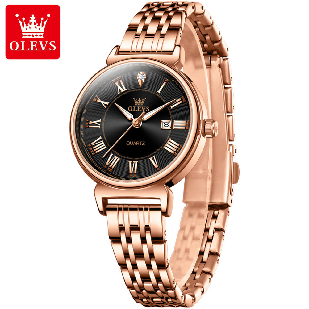 OLEVS Jam Tangan Wanita Bermerek Mewah 9997 Jam Tangan Gelang Wanita Jam Tangan Wanita Relogio Femin