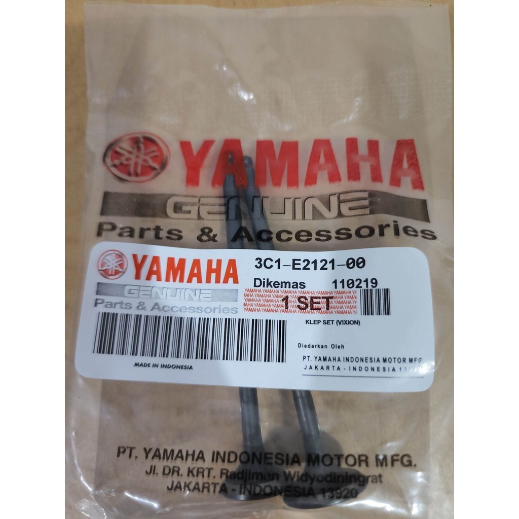 KLEP SET PAYUNG KLEP VIXION OLD  MX R15 1 SET IN EX (3C1)