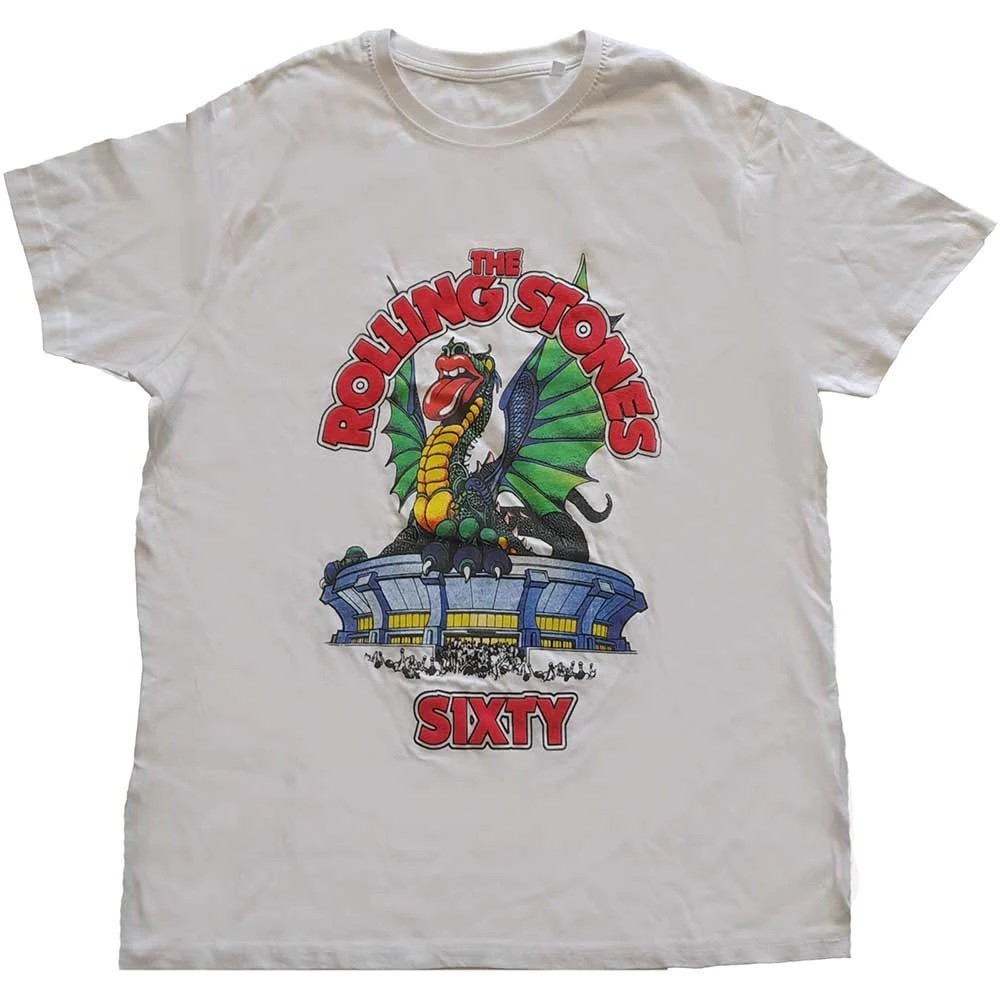 BAJU DISTRO The Rolling Stones Sixty Stadium Dragon T-shirt