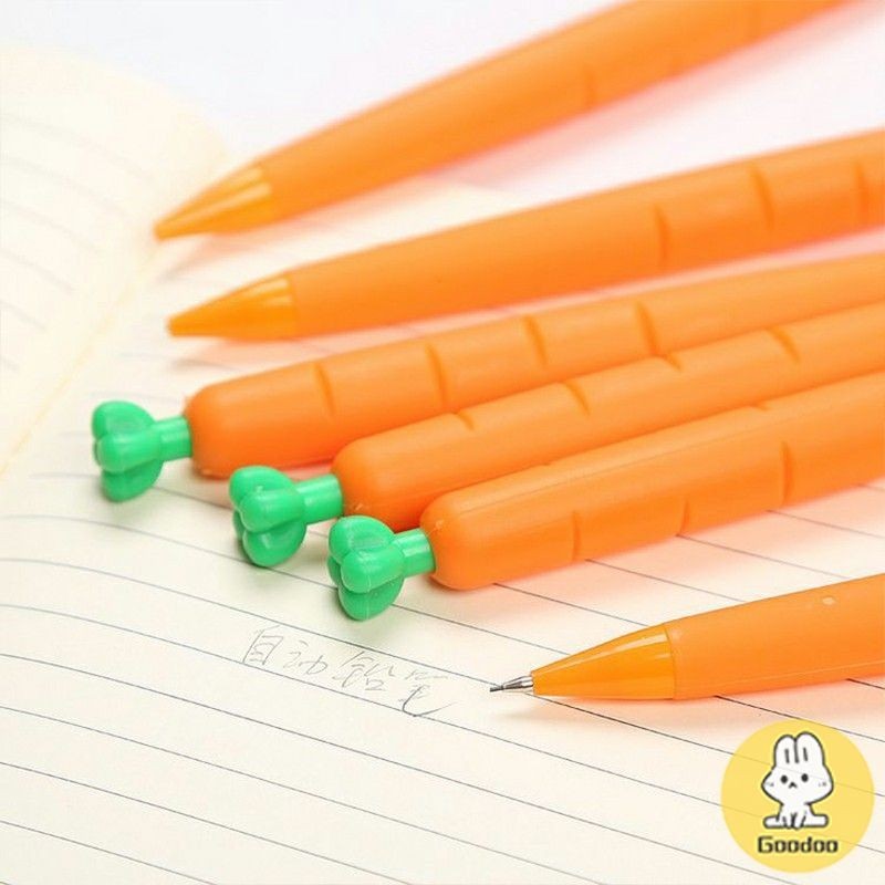 

Wortel Kaktus Jagung Pensil Otomatis 0.5/0.7mm Aktivitas Pensil Kartun Karet Lembut Tekan Pena - GOOD