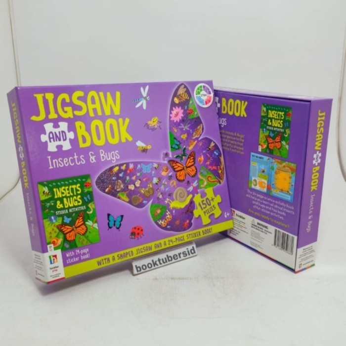Jigsaw and Book Insects and Bugs