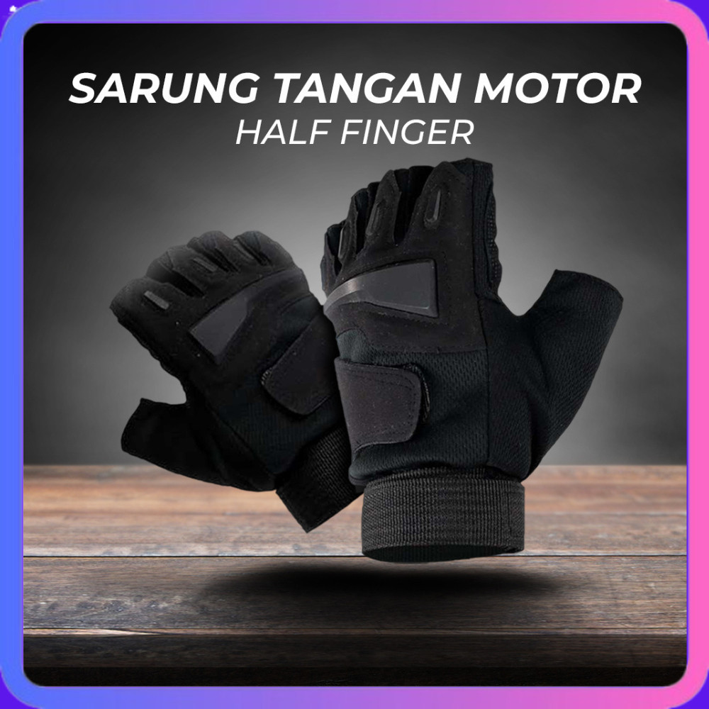 SARUNG TANGAN TACTICAL HALF FINGER FULL FINGER / TACTICAL ST SEPEDA MOTOR / SARUNG TANGAN