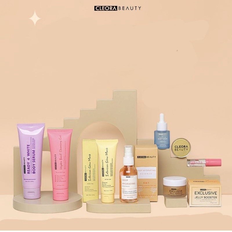 Cleora Beauty Exclusive - Jelly Booster | Acne Serum Cleora | Serum Jerawat Cleora | Deep Hydrating 