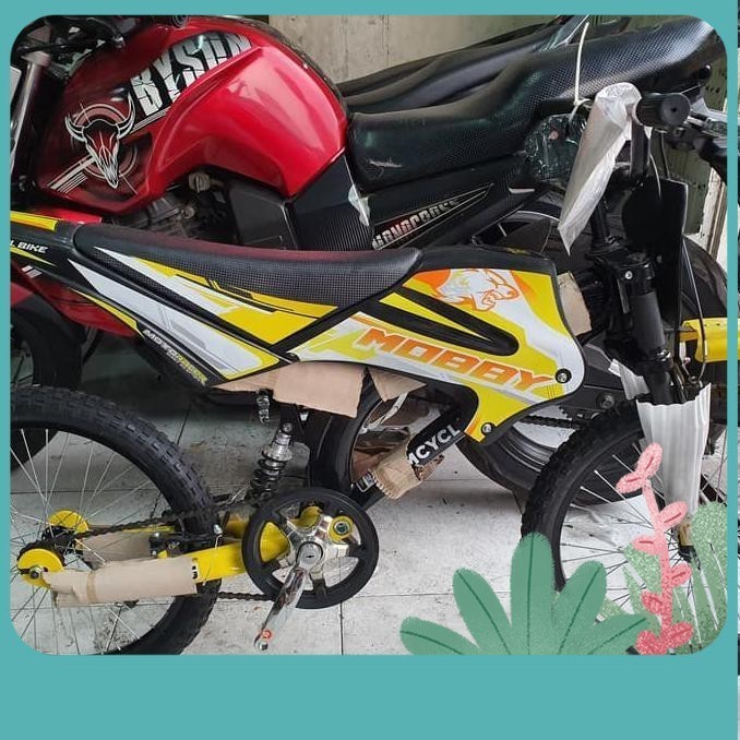 Sepeda anak bmx 20 Wimcycle mobby suspension
