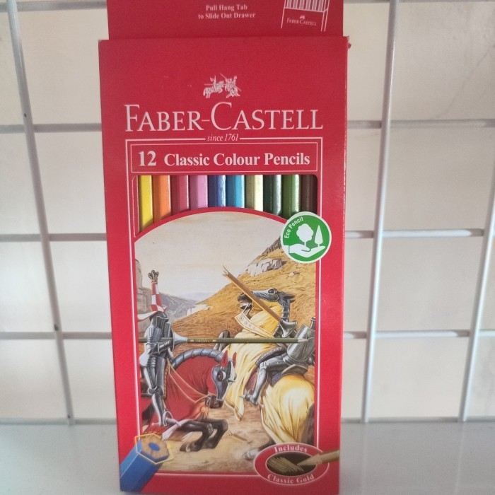 

Pensil warna faber castell 12 warna panjang