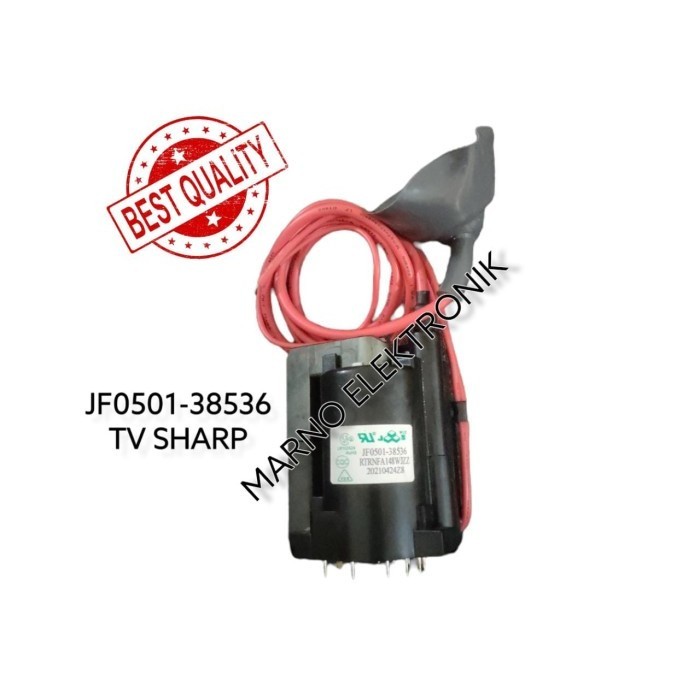 PLAYBACK TV SHARP JF0501-38536 FLYBACK JF 0501 38536 FBT ORIGINAL ASLI -BB12