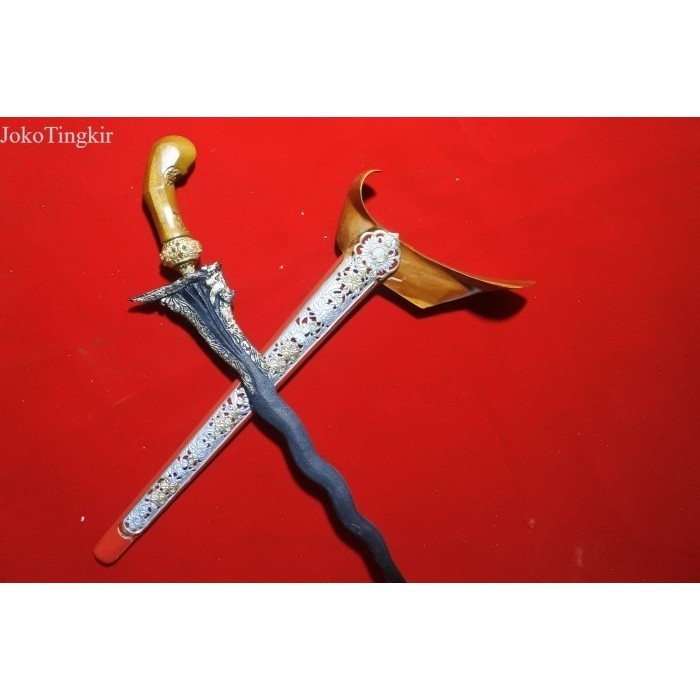 

keris sg barong istimewa warangka ladrang kerawang WKP murah