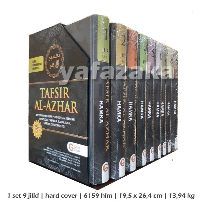 promosi toko Buku Tafsir Al Quran Al-Azhar 1 Set Lengkap - Kitab Buya Hamka