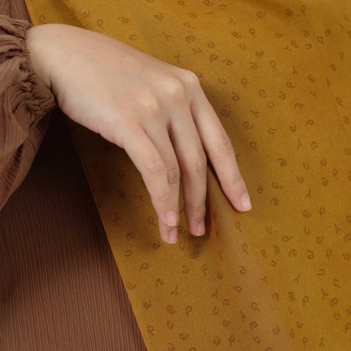 Hijab Pashmina Deenay Faranisa Navy - Navy