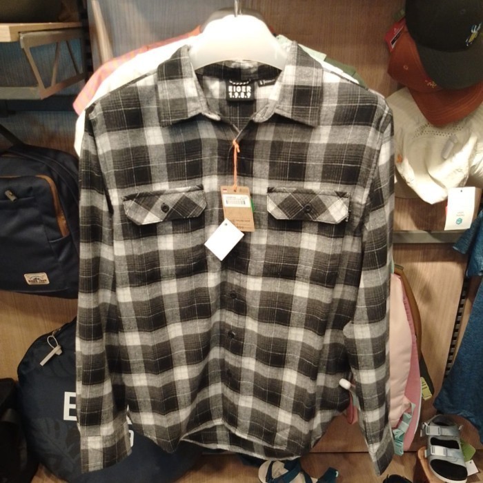 EIGER KEMEJA FALANNEL PRIA SONOMA  SHIRT - BLACK