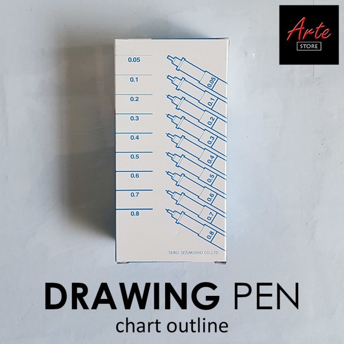 

Drawing Pen Set 8 pcs - 8 pcs