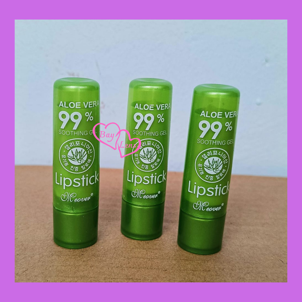 Lip Balm Aloe Vera 99% - Lip Balm Pelembab Bibir - Lipstik Aloe Vera 99%