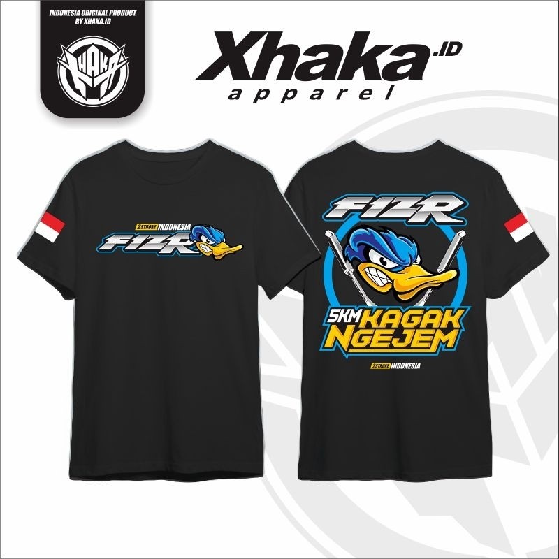 T-shirt Kaos 2 Stroke FIZ R 5 KM Kagak Ngejem Premium High Quality