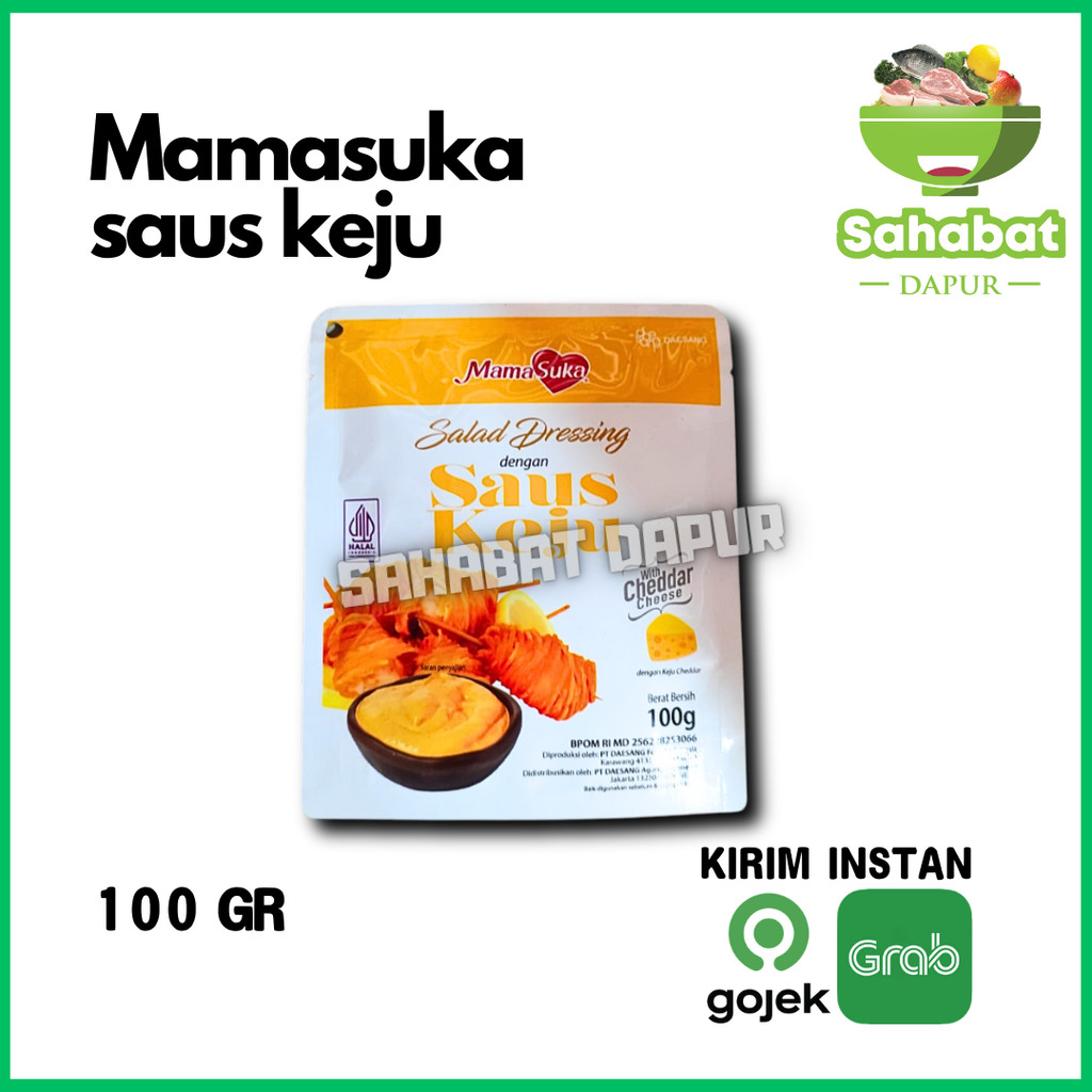 

MamaSuka Saus Keju 100gram - Sahabatdapur