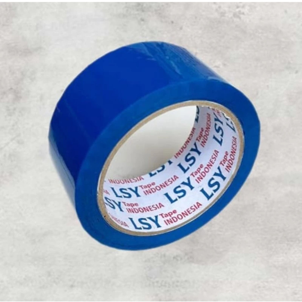 

Lakban Biru 45MM x 80yard LSY TAPE INDONESIA ( CBM )