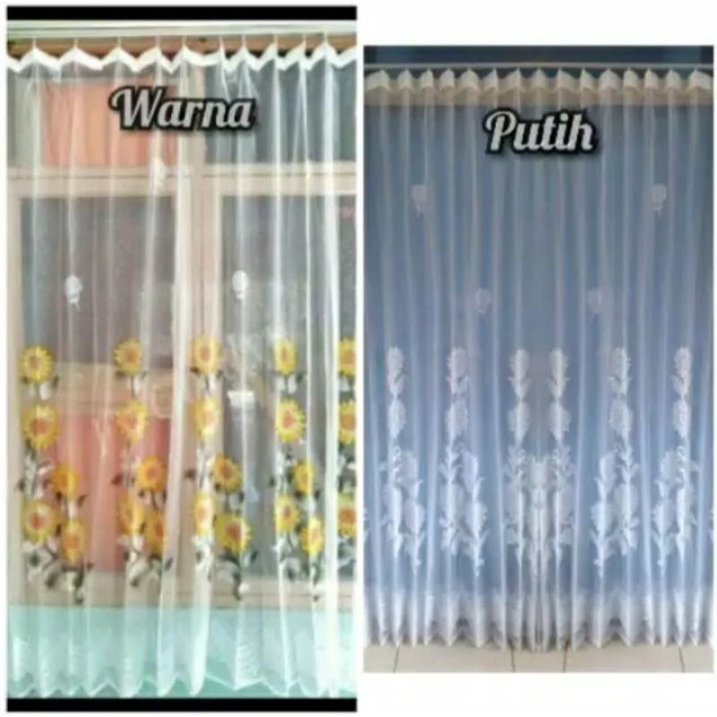 PROMO Fitrase gorden jendela | Dalaman Gorden | Furing gorden polos | Fitrase motif tulif | Fitrase 