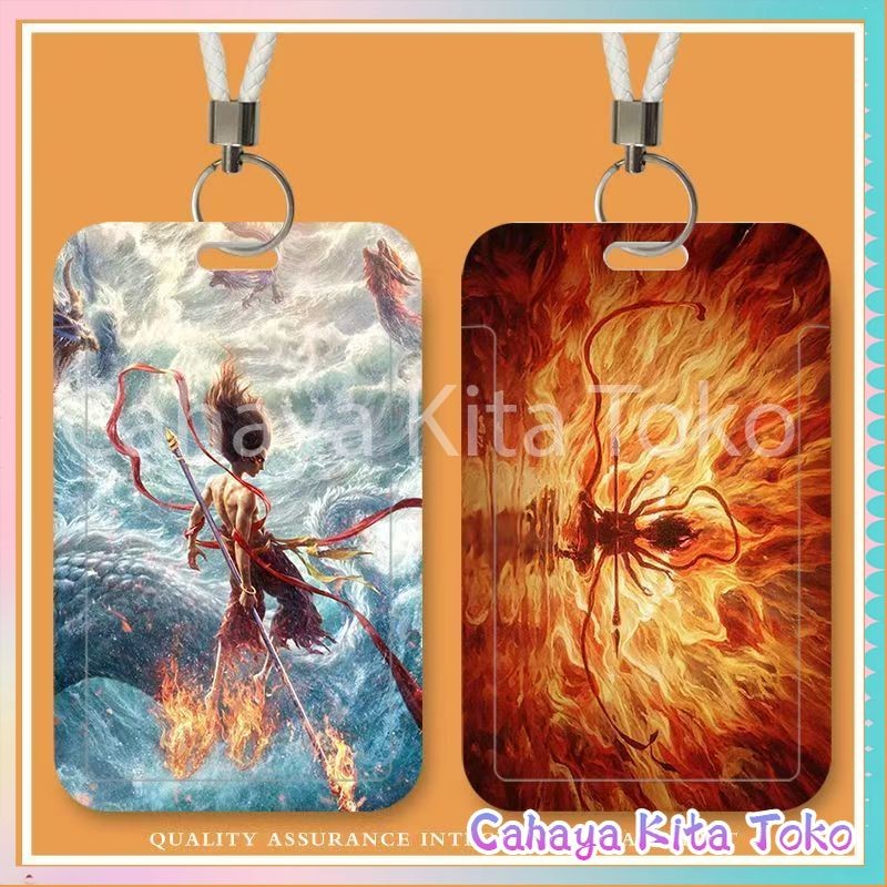 

ID CARD HOLDER/SARUNG KARTU/pesanan Hadiah Khusus/SUPPORT HARGA GROSIR/Ne Zha yang menjadi makhluk jahat