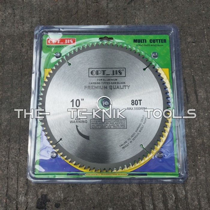 Gergaji Potong Aluminium OPT 10 Inch Circular Saw Blade