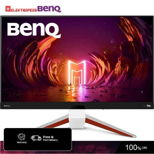 BenQ Monitor MOBIUZ EX2710U 27 inch 4K 144Hz HDRi IPS 1ms Gaming - Monitor Gaming Benq - Monitor Ben