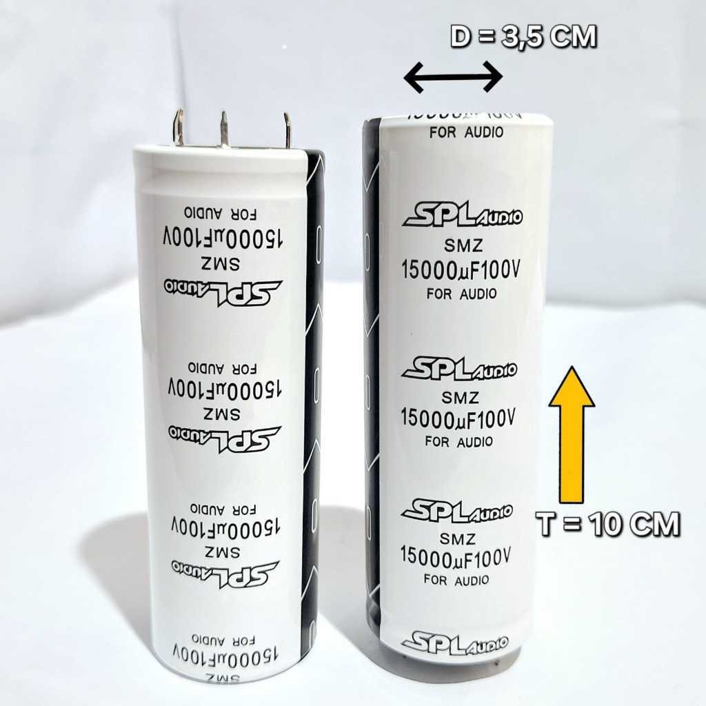 ELCO SPL AUDIO 15.000uf - 100v SPL AUDIO ORIGINAL HARGA PER PCS